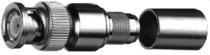 BNC steker male krimp 50 Ohm - RG 214
