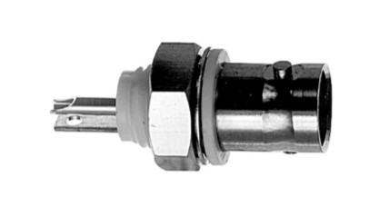 BNC panel 50 Ohm with insulating flange