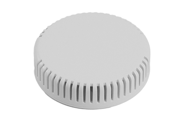 Snap Enclosure ABS ø80 x 20mm - grey - vented