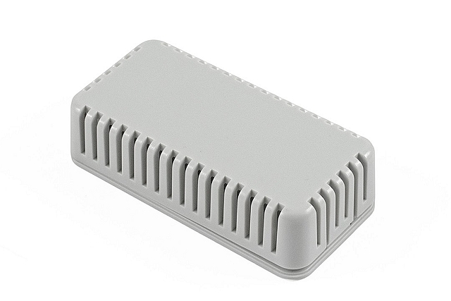 Snap Enclosure ABS 80 x 40 x 20mm - grey - vented