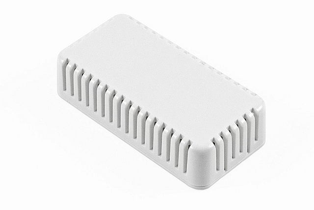 Snap Enclosure ABS 80 x 40 x 20mm - white - vented