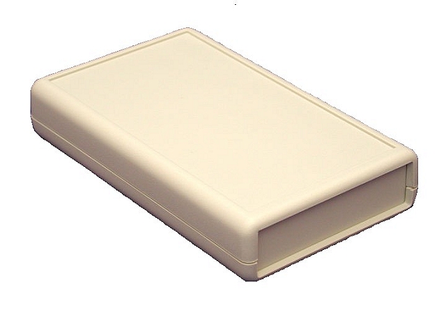 Enclosure Hand-Held 112x66x21mm grey with batterydoor + panels