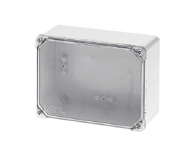 Gehäuse 150 x 110 x 75mm - IP-65 - transparante deckel