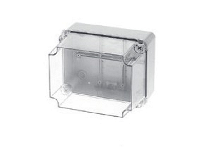 Surface Box Smooth Walls 150 x 110 x 140mm - IP-65 - transp. lid