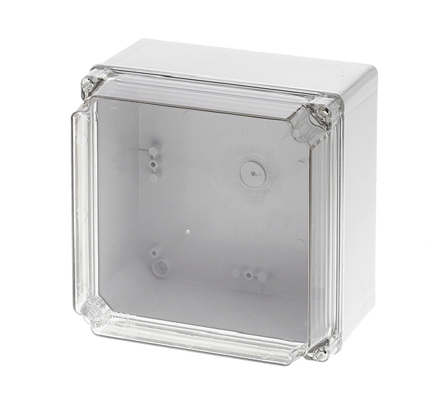 Gehäuse 170 x 170 x 120mm - IP-65 - transparante deckel