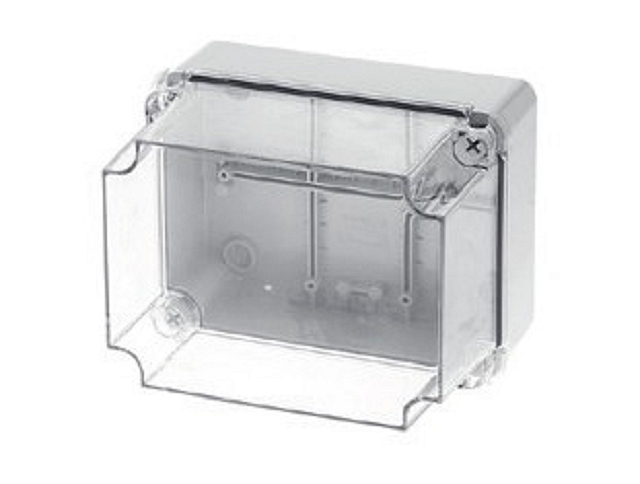 Gehäuse 240 x 190 x 140mm - IP-65 - transparante deckel