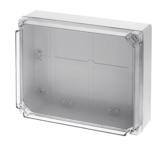 Gehäuse 310 x 240 x 120mm - IP-65 - transparante deckel