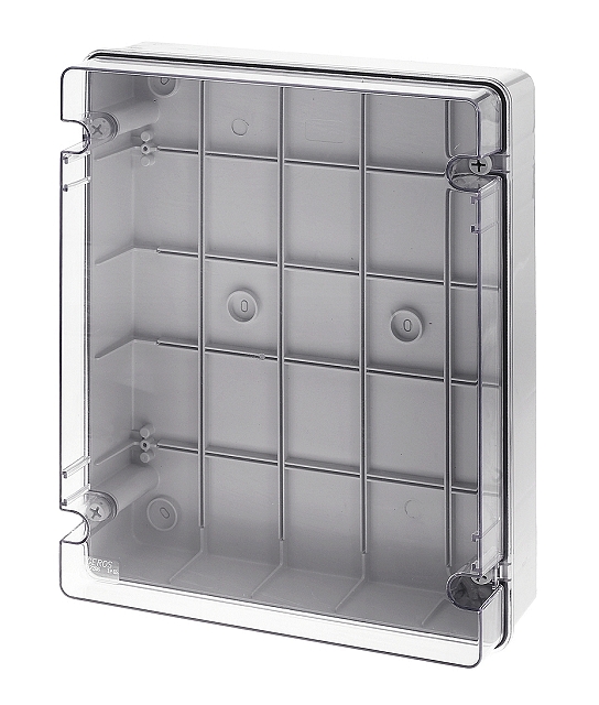 Gehäuse 380 x 300 x 120mm - IP-65 - transparante deckel