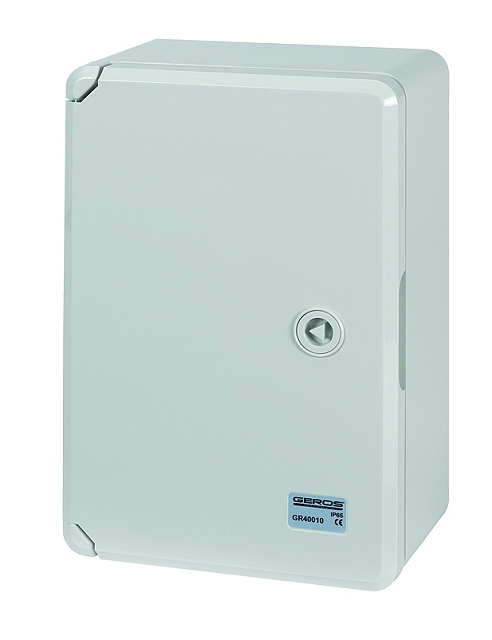 Distribution Enclosure 200 x 300 x 130mm - IP-65 - with grey door