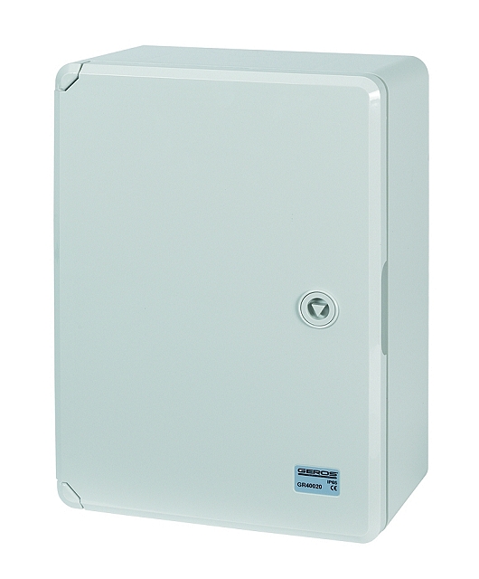 Distribution Enclosure 250 x 350 x 150mm - IP-65 - with grey door