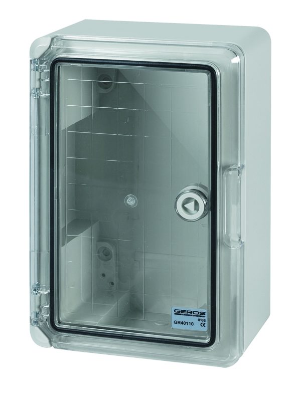 Distribution Enclosure 200 x 300 x 130mm - IP-65 - with transparent door