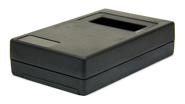 Behuizing 118x74x29mm polystyreen zwart - uitlopend