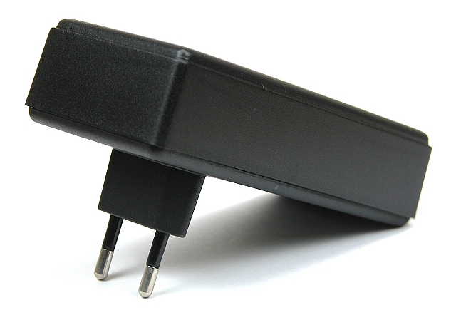 Gehäuse 120x56x31mm mit eurostecker schwarz