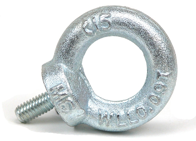 Oogbout M6x13mm ID=20mm - staal verzinkt