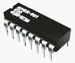 Resistor network 8x 2K2 - DIL-16