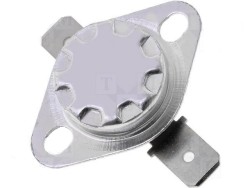Bimetall thermostate NC open temp 80° - schliess temp. 60° - horizontal