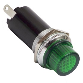 Lampfassung E10 - ø19,5mm - grüne blende