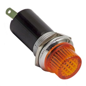 Lampfassung E10 - ø19,5mm - amber blende
