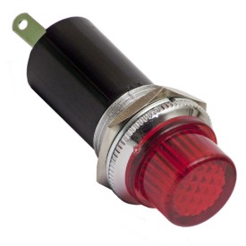 Lampfassung E10 - ø19,5mm - rote blende