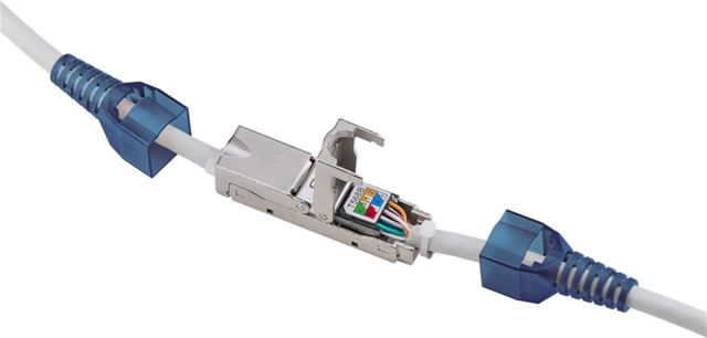 cable connector CAT 6A STP - tool-free