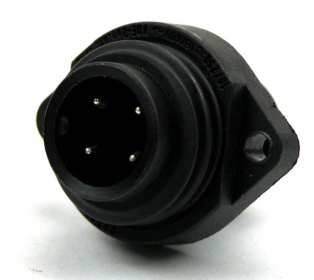 Einbau stecker 3-polig + PE