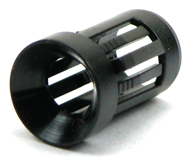 Ledhouder 5mm kunststof zwart binnenreflector