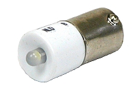 Ba9S LED 24Vac/dc 15mA  - white diffused