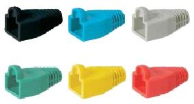 Strain relief for RJ45 - grey