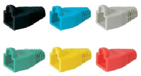 Strain relief for RJ45 - yellow