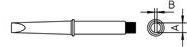 Soldeerstift schroevendraaier 2,4mm - 425°C