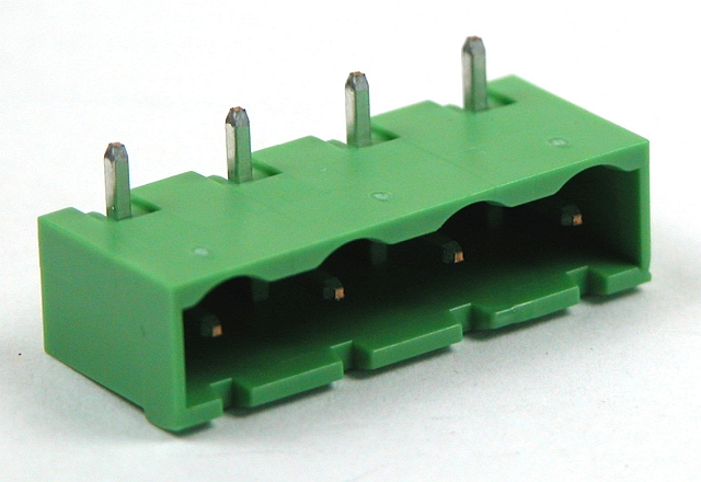 Connector 4-polig - uitlopend