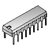 8xDarlington-Driver 90V 0,4A TTL-In - DIP-18