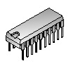 8-bit DAC uP-compatible 0.2% - DIP-20