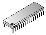 Eprom 256Kx8 100ns - CDIL32 - uitlopend