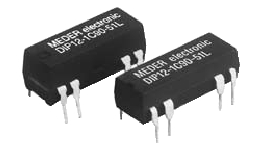 Dil reedrelay 1xNO contact 12V 1000E with diode