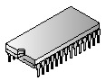 EEPROM par 5V 8Kx8 150ns DIP-28
