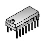 RS232/V.24 driver - DIL-16 - uitlopend