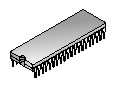 DUAL 8-BIT I/O PORT CNTROLLER 6MHz - DIL-40 - uitlopend