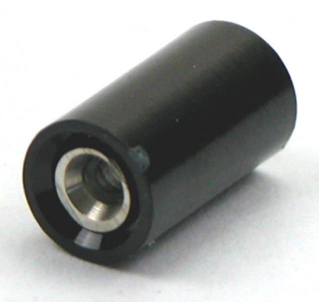 Labory socket ø2,6mm - black