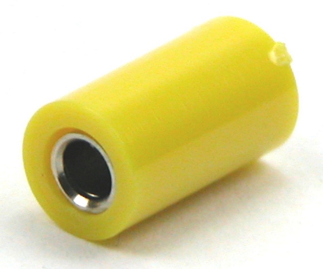 Labory socket ø2,6mm - yellow