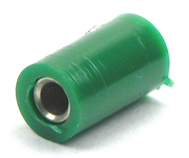 Labory socket ø2,6mm - green