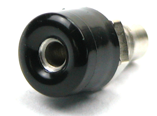 Labory socket panelmount ø2,6mm - black