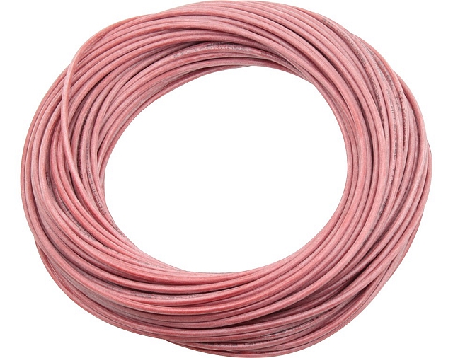 Silicone testing patch cords ø6mm² - 10m - red