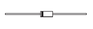 Gelijkricht Dode 1A 1000V - Ultra Fast 75ns - DO-41