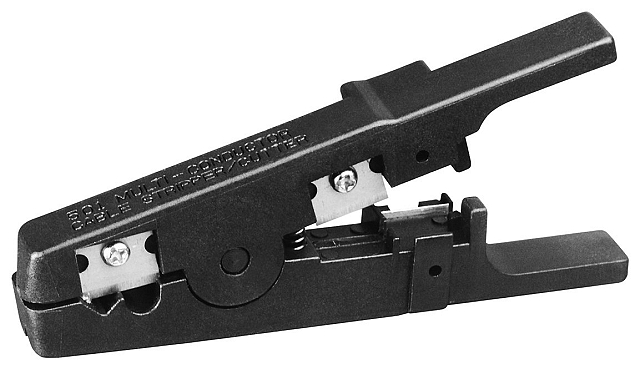 Universal stripping tool with 3 blades