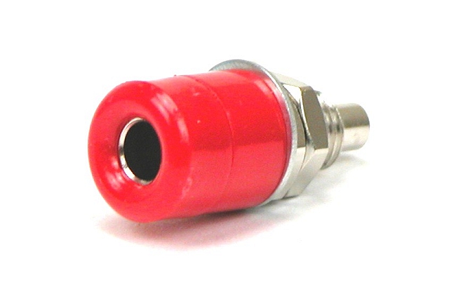 Banaan chassisdeel ø4mm - rood