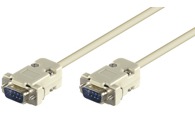 Seriele kabel Sub-D 9p Male/Sub-D 9p Male molded - 5m