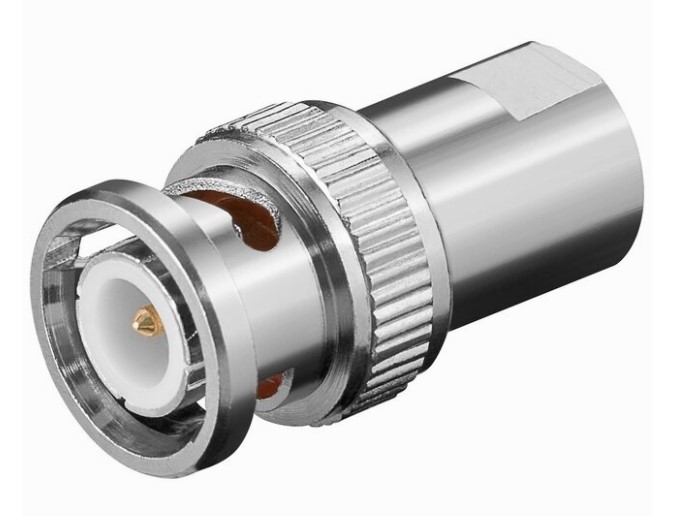 Low-cost Adapter FME male - BNC male