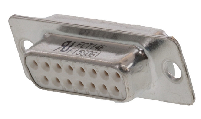 Sub-D connector soldeer female 37-polig - goudkontakten