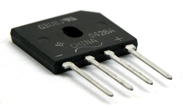 Bridge Rectifier 420V/6A (+WW-)